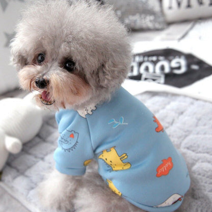 Dog printed Winter Clothes